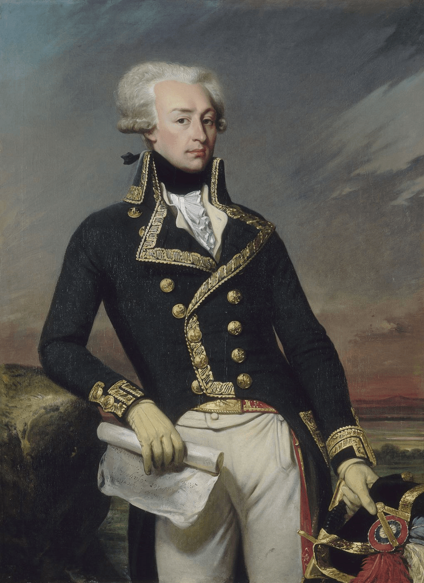 Portrait of Marquis de Lafayette
